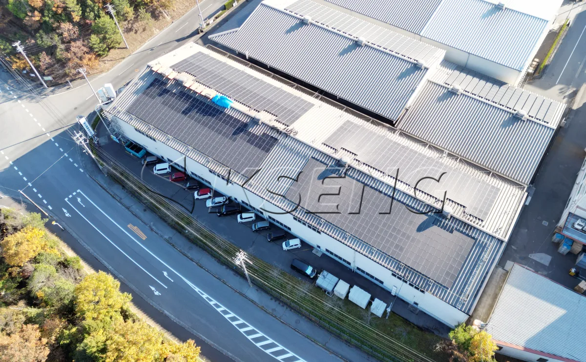 日本广岛屋顶光伏支架229.6KW项目